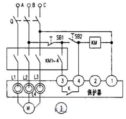 電動機綜合保護器電路圖(三相電動機綜合保護器原理圖)-佳木斯電機