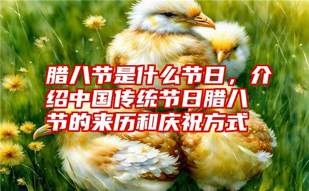 腊八节是什么节日，介绍中国传统节日腊八节的来历和庆祝方式