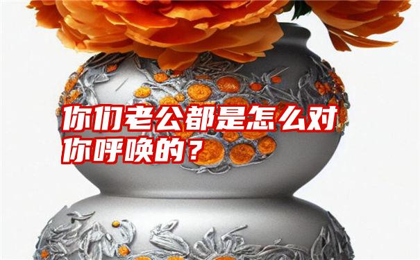 你们老公都是怎么对你呼唤的？