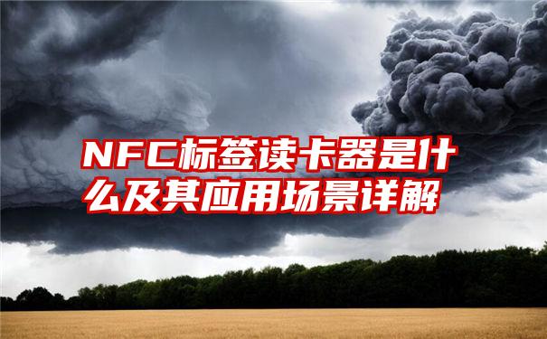 NFC标签读卡器是什么及其应用场景详解