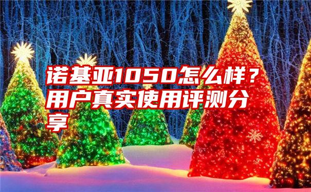 诺基亚1050怎么样？用户真实使用评测分享