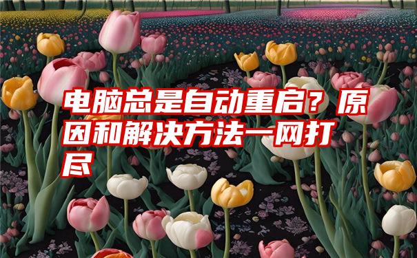 电脑总是自动重启？原因和解决方法一网打尽