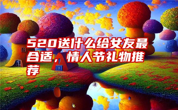 520送什么给女友最合适，情人节礼物推荐