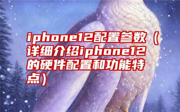 iphone12配置参数（详细介绍iphone12的硬件配置和功能特点）