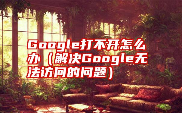 Google打不开怎么办（解决Google无法访问的问题）