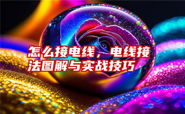 怎么接电线，电线接法图解与实战技巧