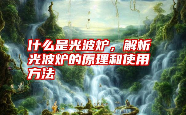 什么是光波炉，解析光波炉的原理和使用方法