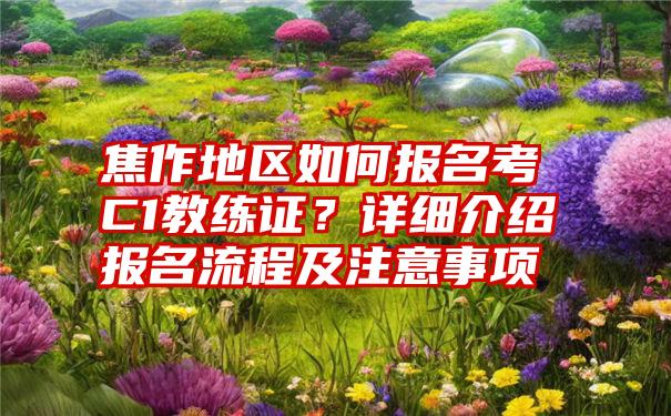 焦作地区如何报名考C1教练证？详细介绍报名流程及注意事项