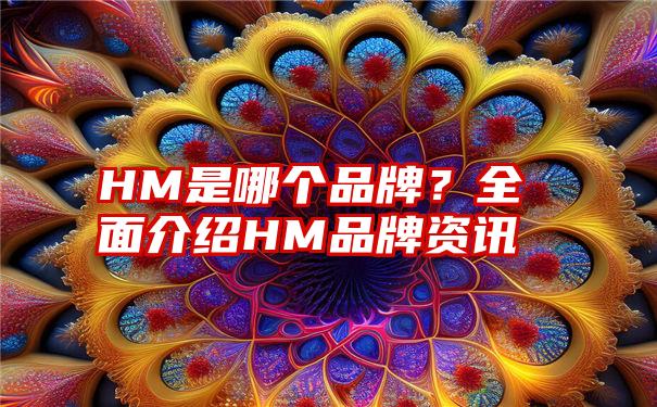 HM是哪个品牌？全面介绍HM品牌资讯