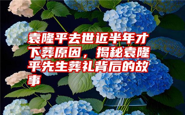 袁隆平去世近半年才下葬原因，揭秘袁隆平先生葬礼背后的故事