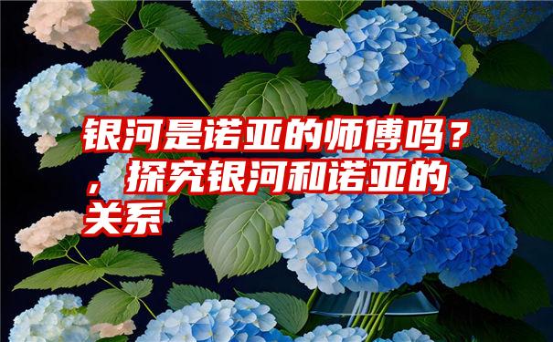 银河是诺亚的师傅吗？，探究银河和诺亚的关系