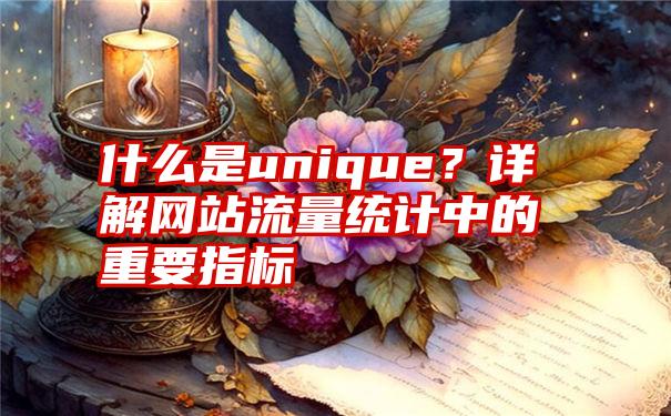 什么是unique？详解网站流量统计中的重要指标