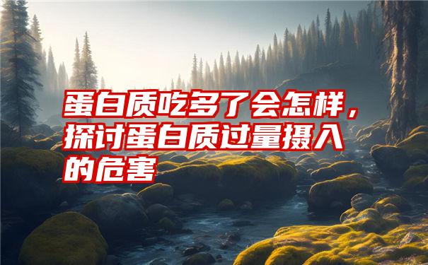 蛋白质吃多了会怎样，探讨蛋白质过量摄入的危害