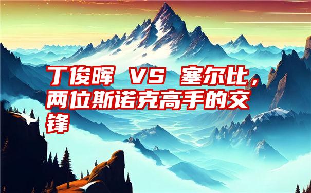 丁俊晖 VS 塞尔比，两位斯诺克高手的交锋