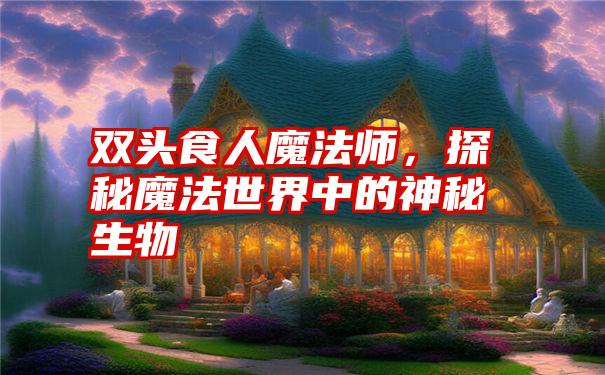 双头食人魔法师，探秘魔法世界中的神秘生物