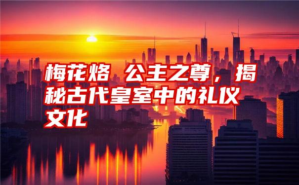 梅花烙 公主之尊，揭秘古代皇室中的礼仪文化