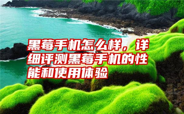 黑莓手机怎么样，详细评测黑莓手机的性能和使用体验