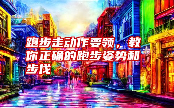 跑步走动作要领，教你正确的跑步姿势和步伐