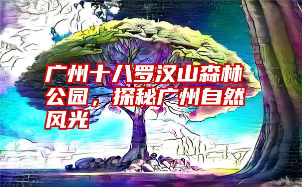 广州十八罗汉山森林公园，探秘广州自然风光