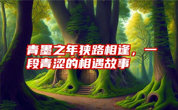 青墨之年狭路相逢，一段青涩的相遇故事