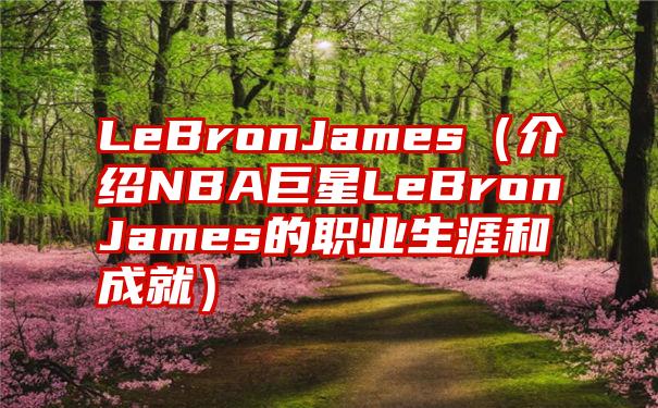 LeBronJames（介绍NBA巨星LeBronJames的职业生涯和成就）