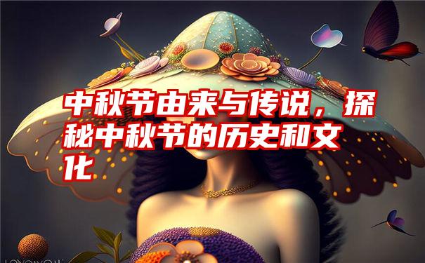 中秋节由来与传说，探秘中秋节的历史和文化