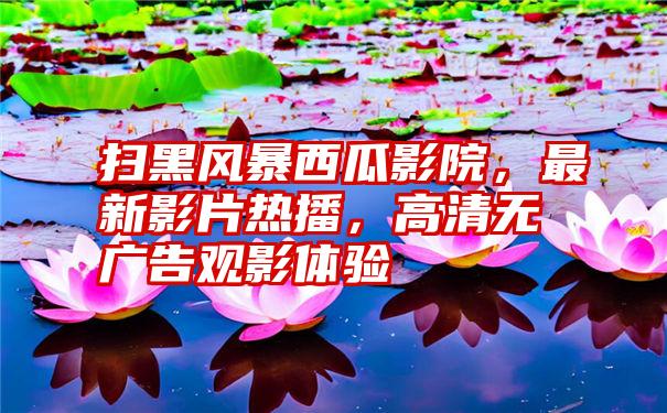 扫黑风暴西瓜影院，最新影片热播，高清无广告观影体验