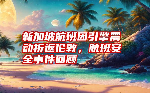 新加坡航班因引擎震动折返伦敦，航班安全事件回顾