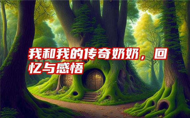 我和我的传奇奶奶，回忆与感悟