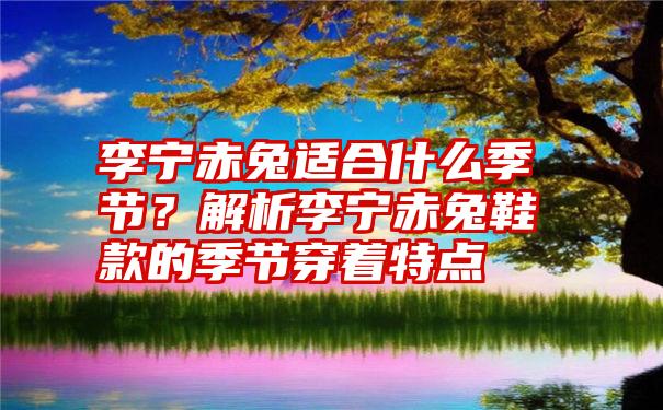 李宁赤兔适合什么季节？解析李宁赤兔鞋款的季节穿着特点