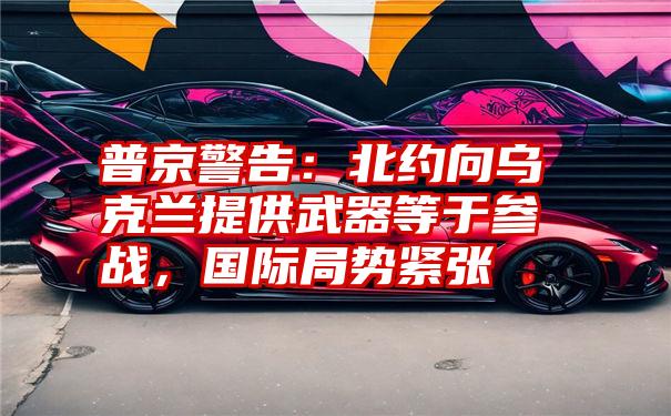 普京警告：北约向乌克兰提供武器等于参战，国际局势紧张