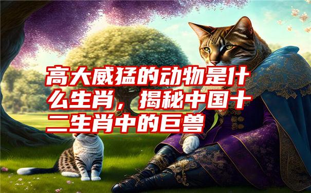 高大威猛的动物是什么生肖,揭秘中国十二生肖中的巨兽
