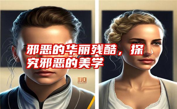 邪恶的华丽残酷，探究邪恶的美学