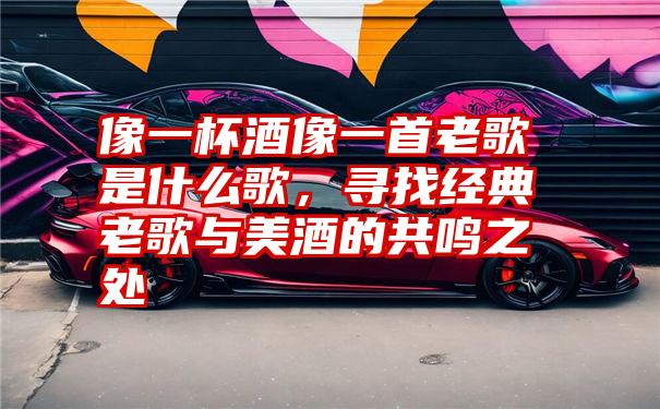 像一杯酒像一首老歌是什么歌,寻找经典老歌与美酒的共鸣之处