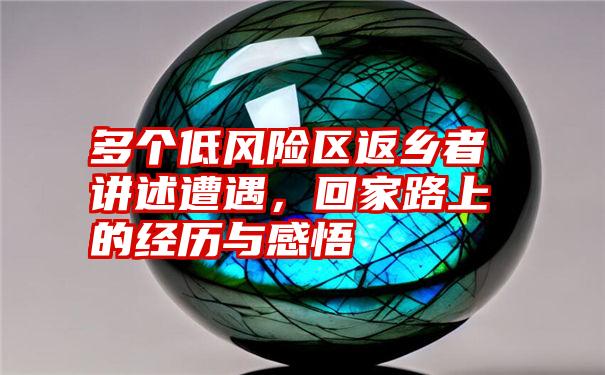 多个低风险区返乡者讲述遭遇,回家路上的经历与感悟