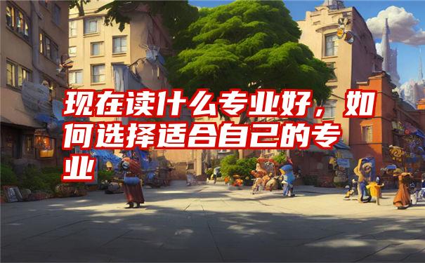 现在读什么专业好,如何选择适合自己的专业