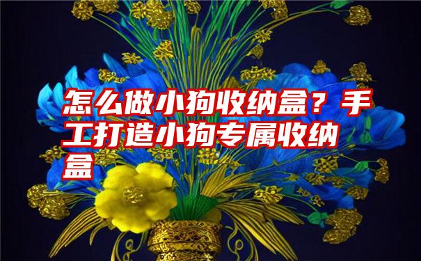 怎么做小狗收纳盒？手工打造小狗专属收纳盒