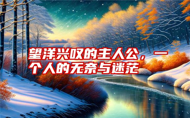 望洋兴叹的主人公,一个人的无奈与迷茫