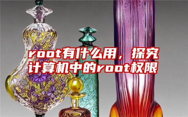 root有什么用，探究计算机中的root权限