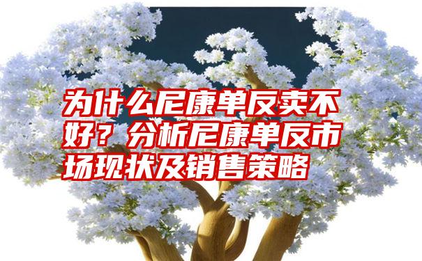 为什么尼康单反卖不好？分析尼康单反市场现状及销售策略