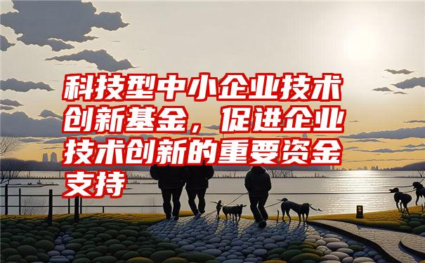 科技型中小企业技术创新基金，促进企业技术创新的重要资金支持