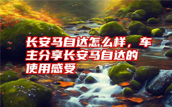 长安马自达怎么样，车主分享长安马自达的使用感受