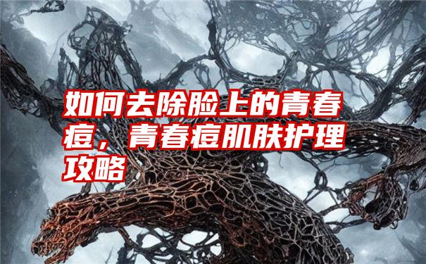如何去除脸上的青春痘,青春痘肌肤护理攻略