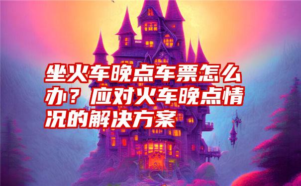 坐火车晚点车票怎么办？应对火车晚点情况的解决方案