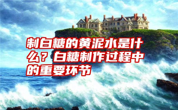 制白糖的黄泥水是什么？白糖制作过程中的重要环节