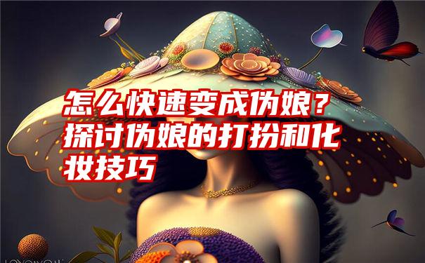 怎么快速变成伪娘？探讨伪娘的打扮和化妆技巧