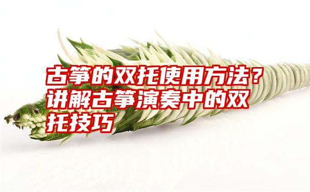 古筝的双托使用方法？讲解古筝演奏中的双托技巧