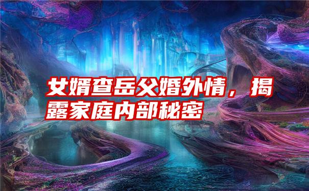 女婿查岳父婚外情,揭露家庭内部秘密