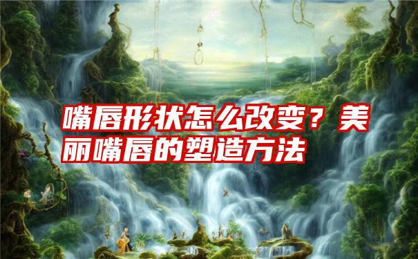 嘴唇形状怎么改变？美丽嘴唇的塑造方法