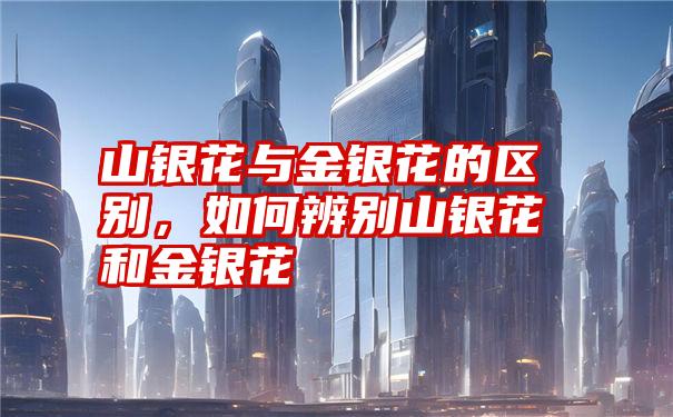 山银花与金银花的区别，如何辨别山银花和金银花